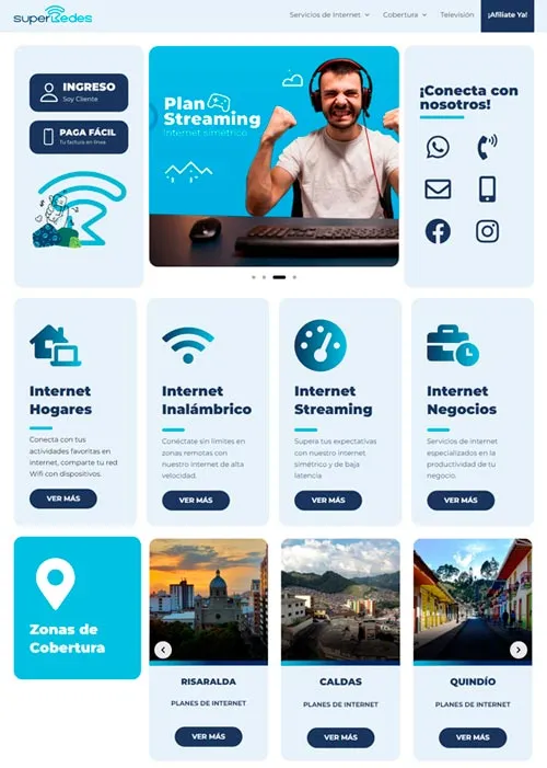 superredes-website